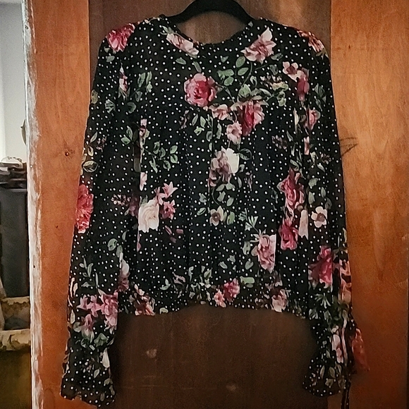 ROMANTIC  Rose blouse - Picture 1 of 3